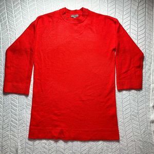 Asos Knit Shift Sweater Dress 3/4 Sleeve - 8